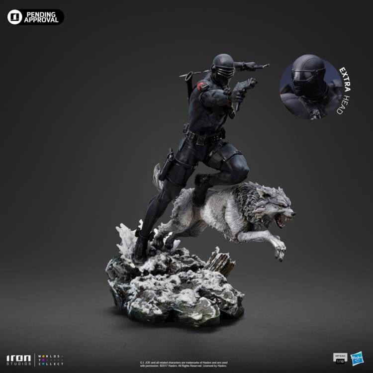 G.I. Joe Snake Eyes 1/10 Art Scale Limited Edition Statue Gallery Image 7