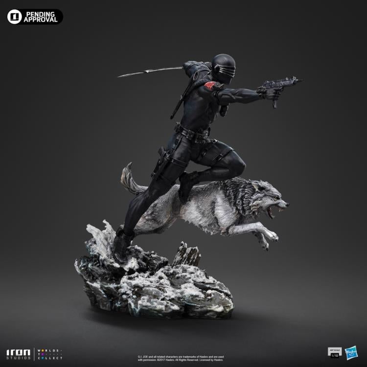 G.I. Joe Snake Eyes 1/10 Art Scale Limited Edition Statue Gallery Image 5