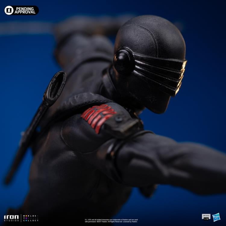 G.I. Joe Snake Eyes 1/10 Art Scale Limited Edition Statue Gallery Image 9