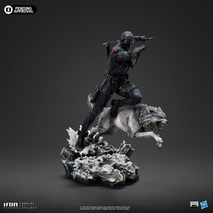 G.I. Joe Snake Eyes 1/10 Art Scale Limited Edition Statue Gallery Image 3