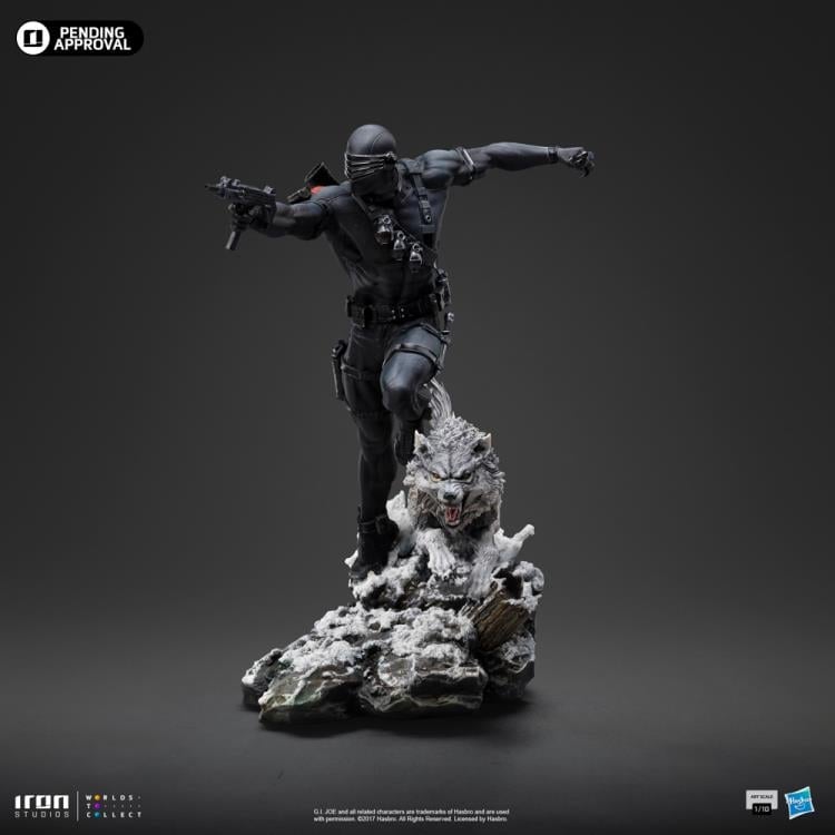 G.I. Joe Snake Eyes 1/10 Art Scale Limited Edition Statue Gallery Image 4