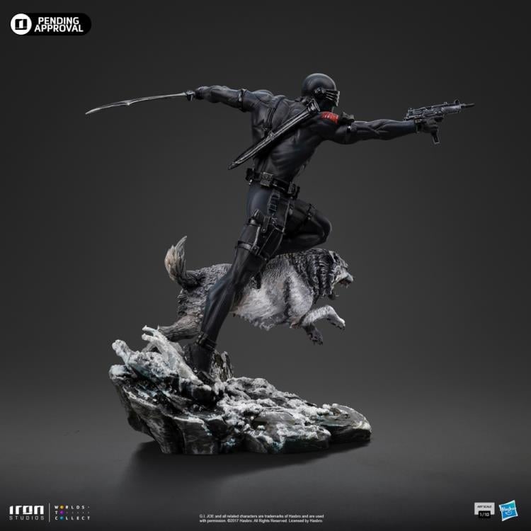 G.I. Joe Snake Eyes 1/10 Art Scale Limited Edition Statue Gallery Image 6