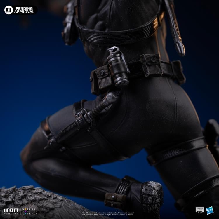 G.I. Joe Snake Eyes 1/10 Art Scale Limited Edition Statue Gallery Image 10