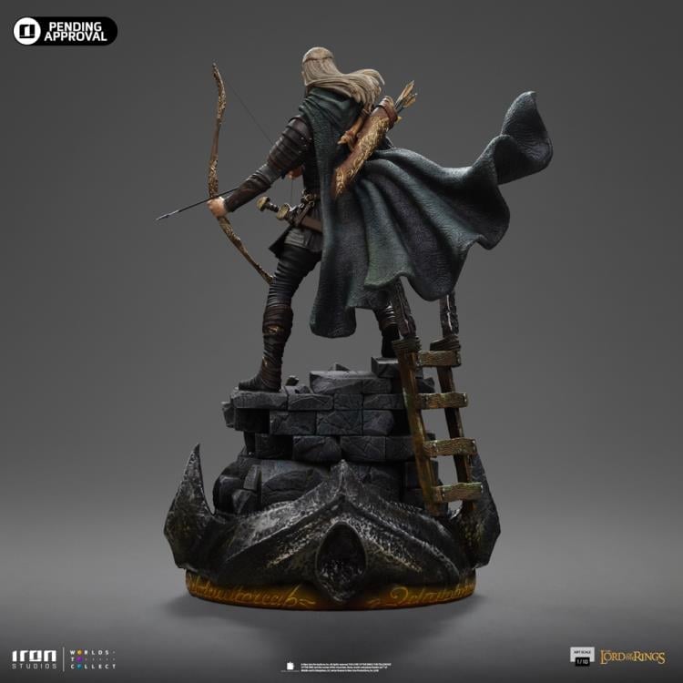 The Lord of the Rings Legolas Unleashed 1/10 Art Scale Limited Edition Statue Gallery Image 7
