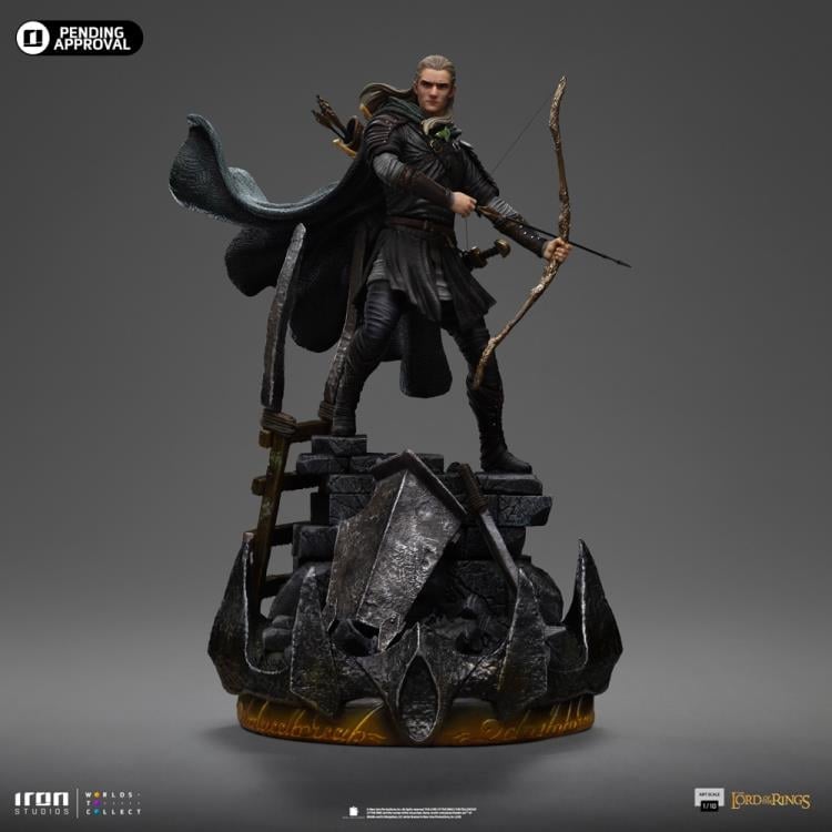 The Lord of the Rings Legolas Unleashed 1/10 Art Scale Limited Edition Statue Gallery Image 4