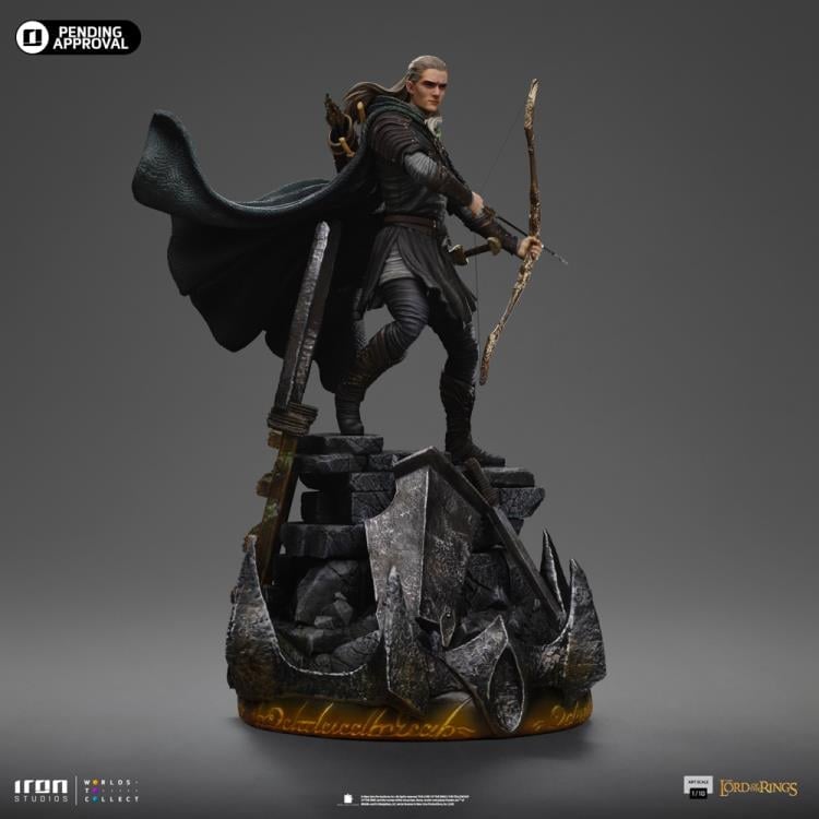 The Lord of the Rings Legolas Unleashed 1/10 Art Scale Limited Edition Statue Gallery Image 5
