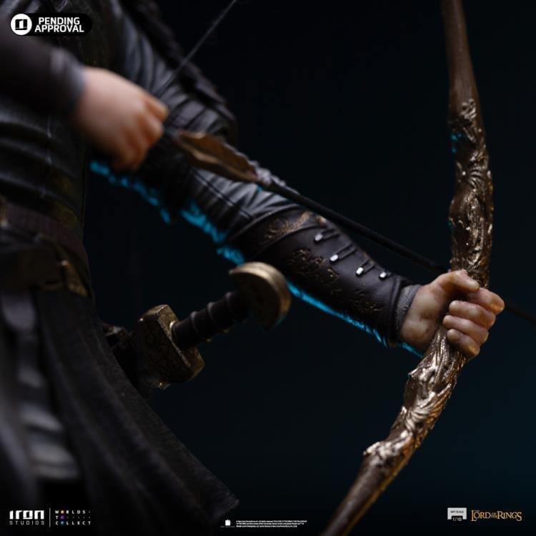 The Lord of the Rings Legolas Unleashed 1/10 Art Scale Limited Edition Statue Gallery Image 9