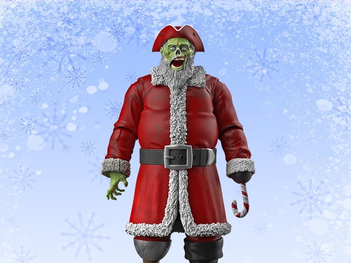 Naughty or Nice Collection Zombie Pirate Santa 1/12 Scale BBTS Exclusive Action Figure Gallery Image 1