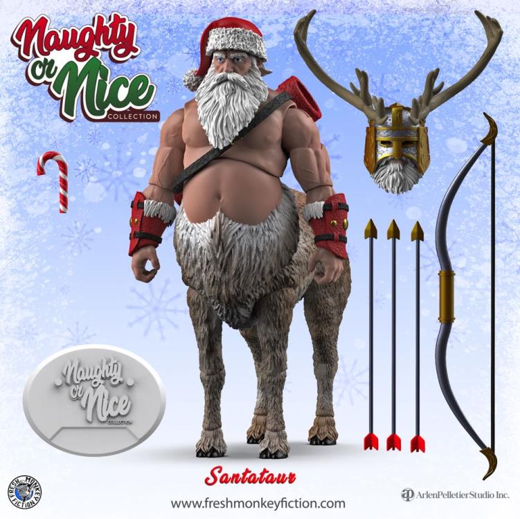 Naughty or Nice Collection Santataur 1/12 Scale BBTS Exclusive Action Figure Gallery Image 3