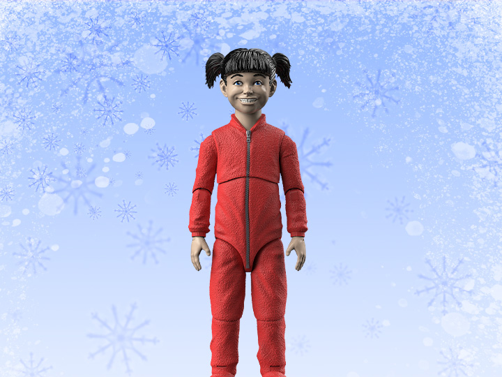 Naughty or Nice Collection Christmas Children Stephanie 1/12 Scale BBTS Exclusive Action Figure Gallery Image 1