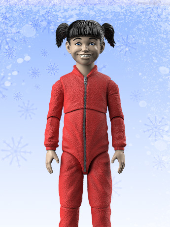 Naughty or Nice Collection Christmas Children Stephanie 1/12 Scale BBTS Exclusive Action Figure Gallery Image 2