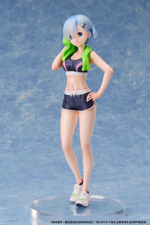 Re:Zero Starting Life in Another World Rem (Sports Wear) 1/7 Scale Figure Gallery Image 3