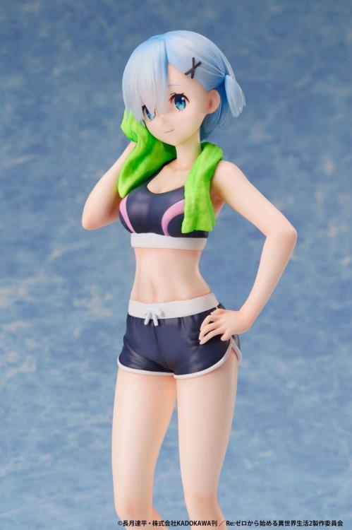 Re:Zero Starting Life in Another World Rem (Sports Wear) 1/7 Scale Figure Gallery Image 5