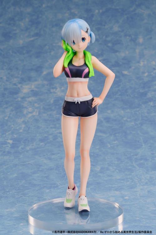 Re:Zero Starting Life in Another World Rem (Sports Wear) 1/7 Scale Figure Gallery Image 4
