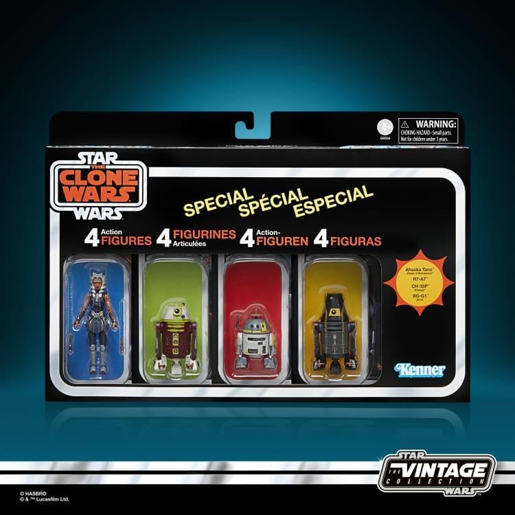 Star Wars: The Vintage Collection Escape from Order 66 Exclusive Action Figure Four-Pack (The Clone Wars) Gallery Image 22
