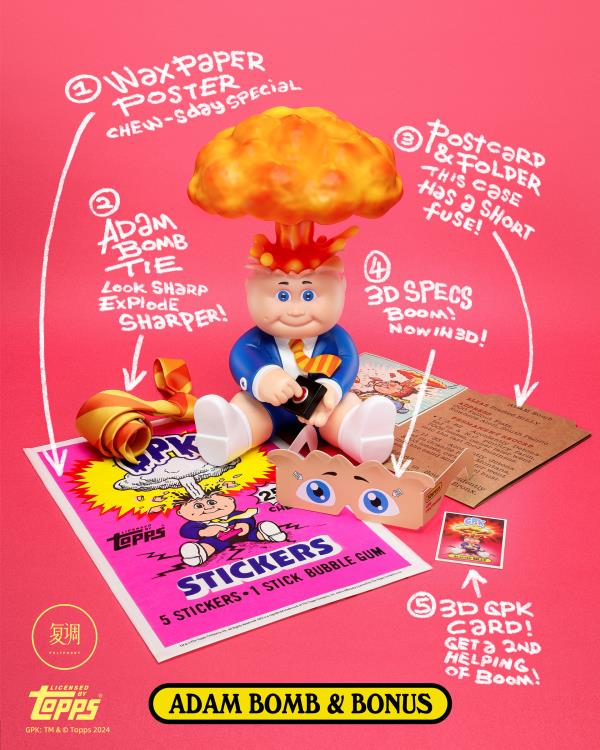Garbage Pail Kids Maestro Series Adam Bomb Figure Gallery Image 18
