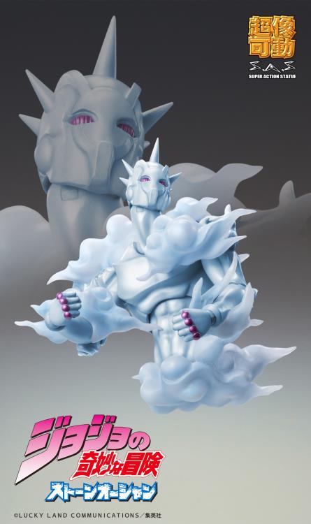 JoJo's Bizarre Adventure: Stone Ocean Super Action Statue Weather Report (Stand) Action Figure Gallery Image 4