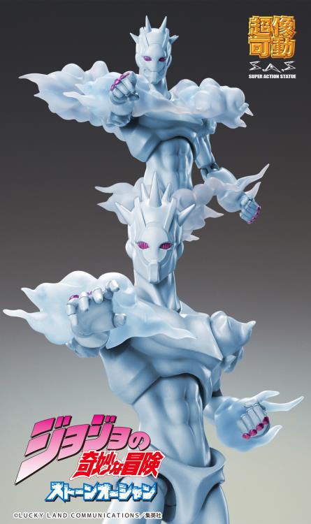 JoJo's Bizarre Adventure: Stone Ocean Super Action Statue Weather Report (Stand) Action Figure Gallery Image 10