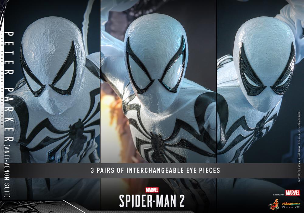 Marvel's Spider-Man 2 VGM69 Peter Parker (Anti-Venom Suit) 1/6th Scale Collectible Figure Gallery Image 18