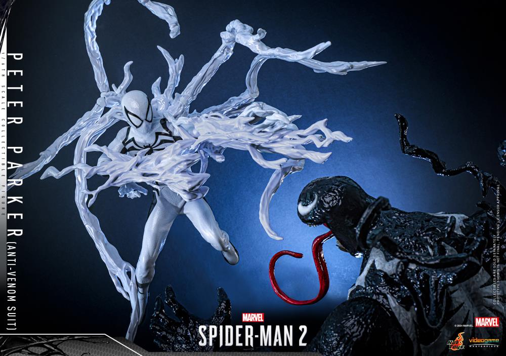 Marvel's Spider-Man 2 VGM69 Peter Parker (Anti-Venom Suit) 1/6th Scale Collectible Figure Gallery Image 16