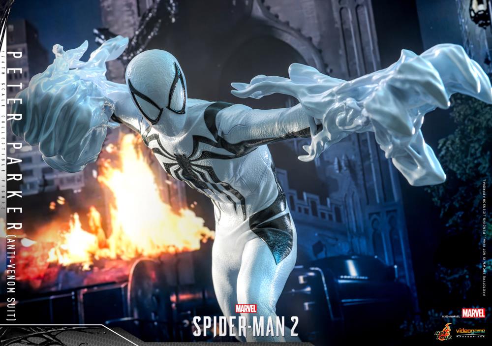 Marvel's Spider-Man 2 VGM69 Peter Parker (Anti-Venom Suit) 1/6th Scale Collectible Figure Gallery Image 12