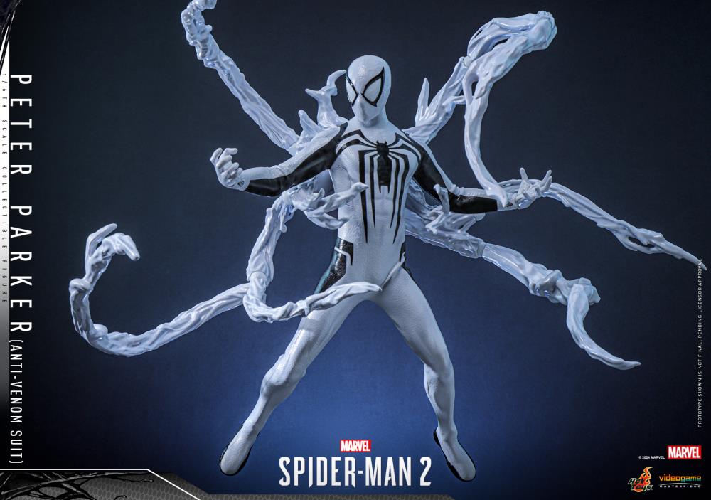 Marvel's Spider-Man 2 VGM69 Peter Parker (Anti-Venom Suit) 1/6th Scale Collectible Figure Gallery Image 3