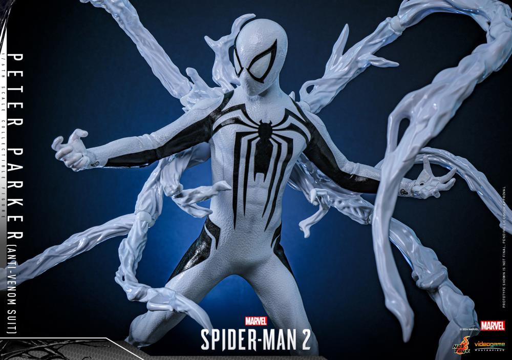 Marvel's Spider-Man 2 VGM69 Peter Parker (Anti-Venom Suit) 1/6th Scale Collectible Figure Gallery Image 7
