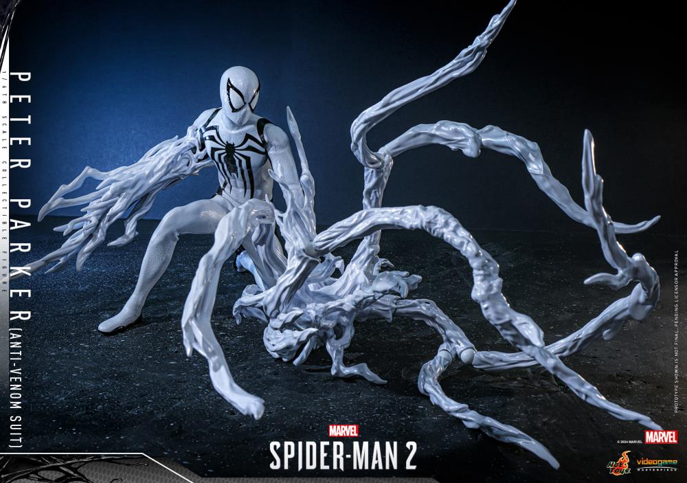 Marvel's Spider-Man 2 VGM69 Peter Parker (Anti-Venom Suit) 1/6th Scale Collectible Figure Gallery Image 6