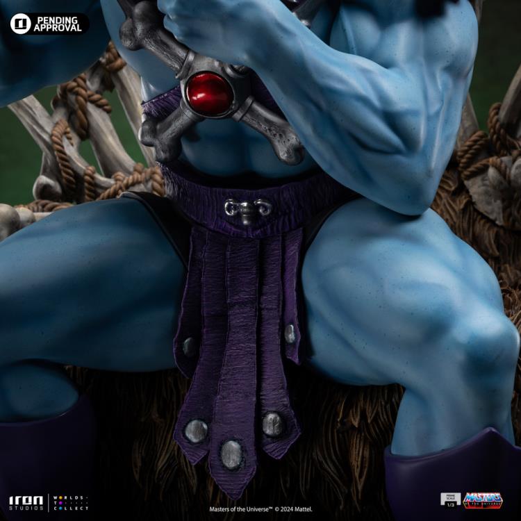 Masters of the Universe Skeletor on Throne Prime Scale Limited Edition Statue Gallery Image 12