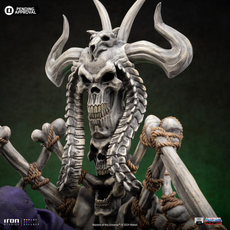 Masters of the Universe Skeletor on Throne Prime Scale Limited Edition Statue Gallery Image 10