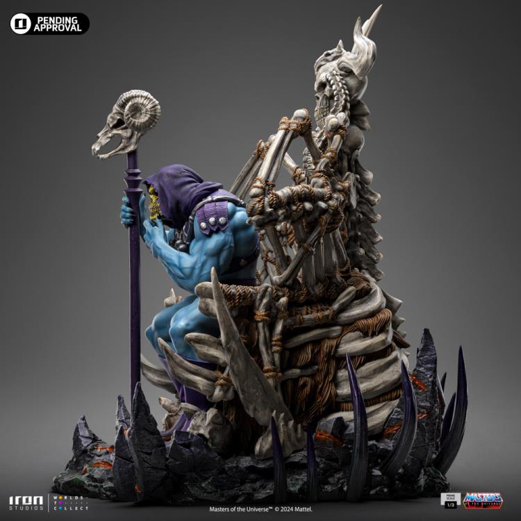 Masters of the Universe Skeletor on Throne Prime Scale Limited Edition Statue Gallery Image 4