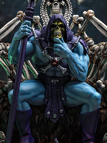 Image of Masters of the Universe Skeletor on Throne Prime Scale Limited Edition Statue