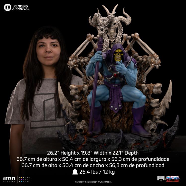 Masters of the Universe Skeletor on Throne Prime Scale Limited Edition Statue Gallery Image 15