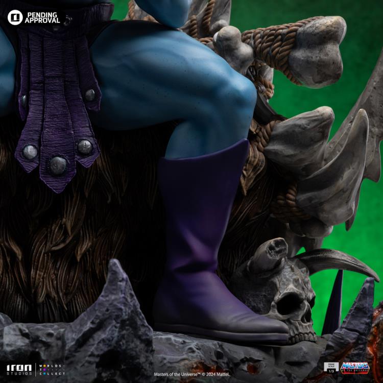 Masters of the Universe Skeletor on Throne Prime Scale Limited Edition Statue Gallery Image 11
