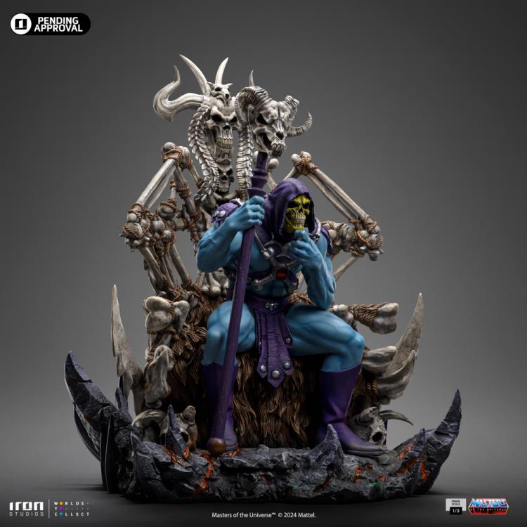 Masters of the Universe Skeletor on Throne Prime Scale Limited Edition Statue Gallery Image 6