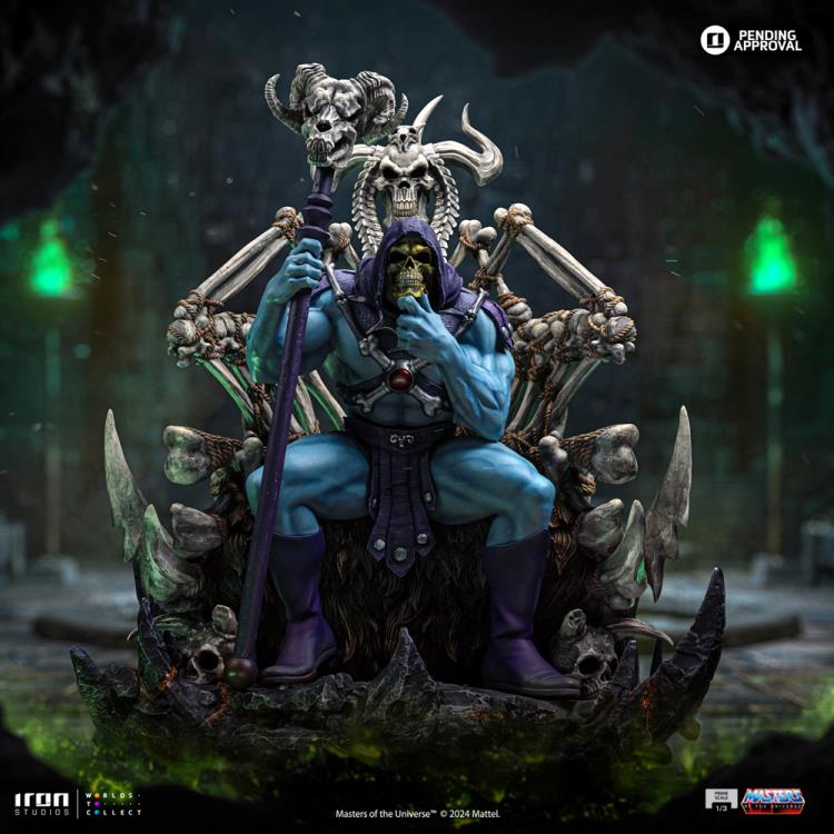 Masters of the Universe Skeletor on Throne Prime Scale Limited Edition Statue Gallery Image 14