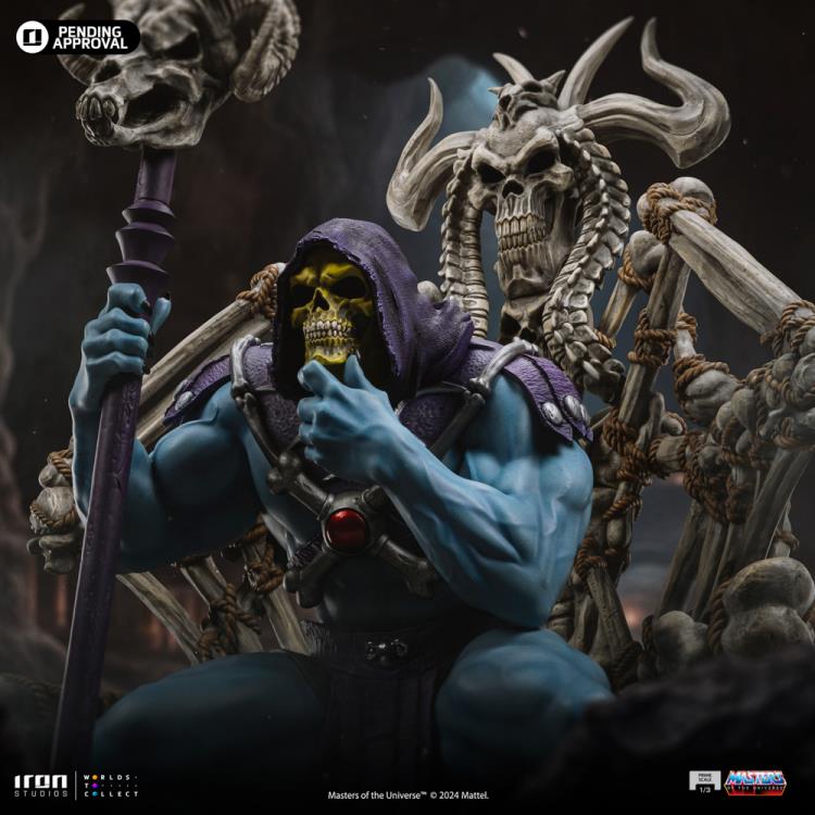 Masters of the Universe Skeletor on Throne Prime Scale Limited Edition Statue Gallery Image 13