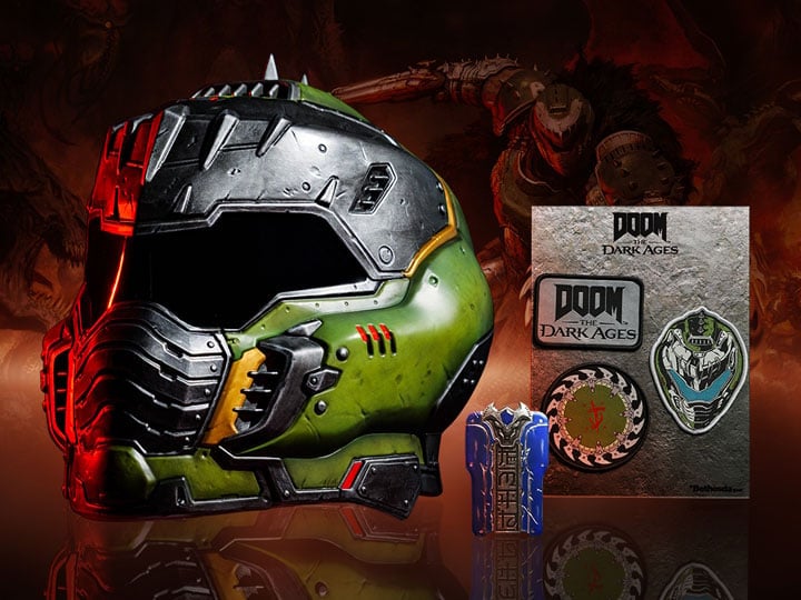 Doom: The Dark Ages Doom Slayer 1/1 Scale Wearable Helmet Bundle Gallery Image 1