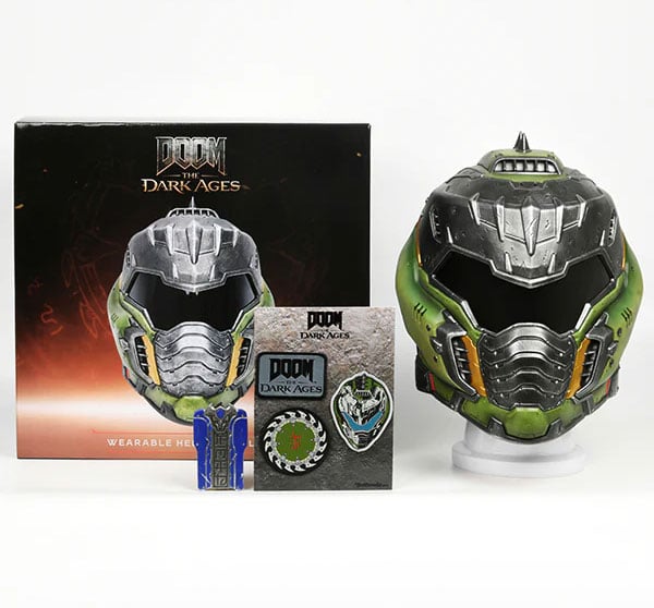 Doom: The Dark Ages Doom Slayer 1/1 Scale Wearable Helmet Bundle Gallery Image 27