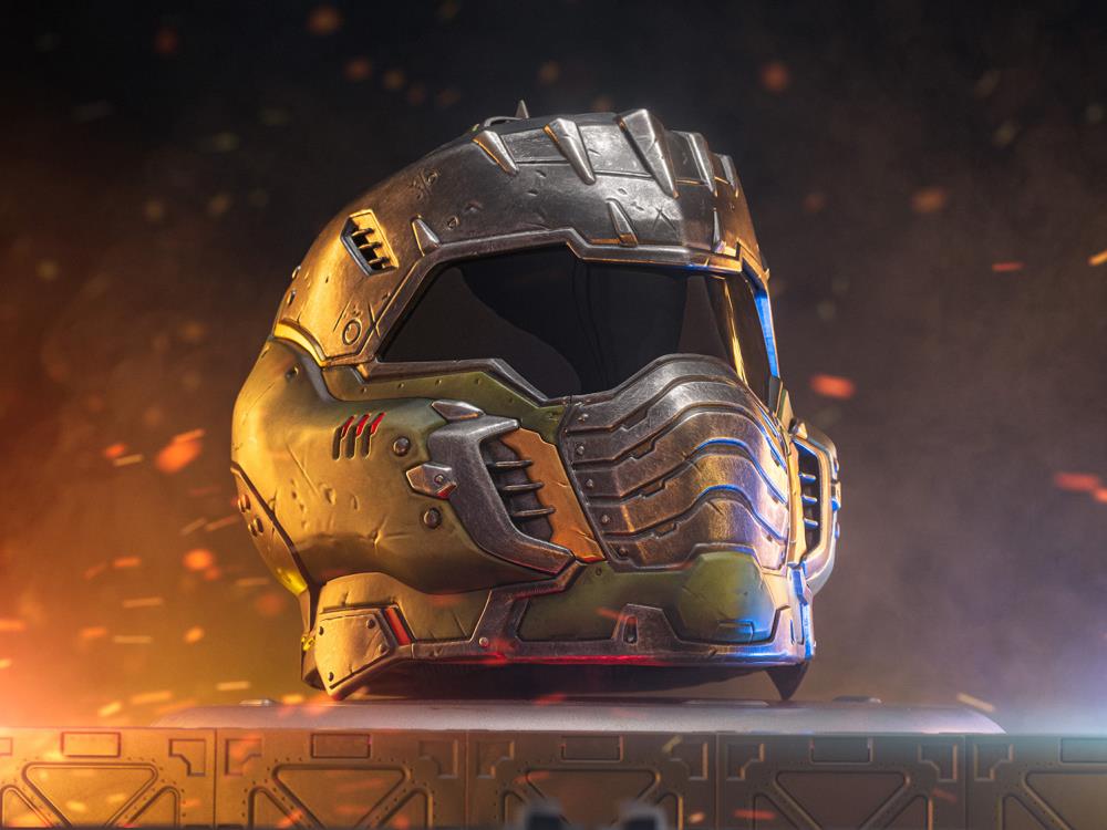 Doom: The Dark Ages Doom Slayer 1/1 Scale Wearable Helmet Bundle Gallery Image 4