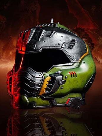 Doom: The Dark Ages Doom Slayer 1/1 Scale Wearable Helmet Bundle Gallery Image 2