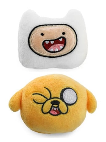 Adventure Time Jake & Finn Plush Pin Set Gallery Image 2