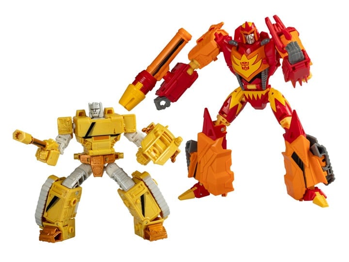 Transformers Generations 40th Anniversary Autobot Flame & Emirate Xaaron (Comic Edition) Exclusive Two-Pack Gallery Image 1