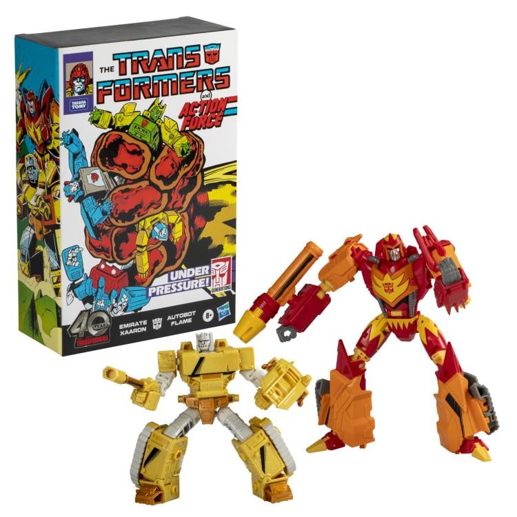 Transformers Generations 40th Anniversary Autobot Flame & Emirate