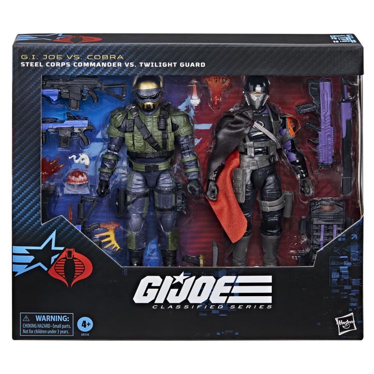 G.I. Joe Classified Series #141 Steel Corps Commander vs Twilight Guard Exclusive Action Figure Set Gallery Image 17