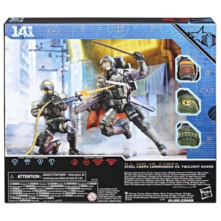 G.I. Joe Classified Series #141 Steel Corps Commander vs Twilight