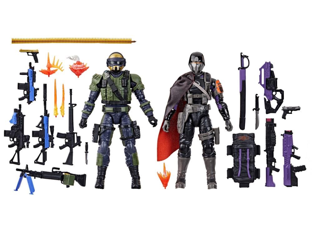G.I. Joe Classified Series #141 Steel Corps Commander vs Twilight Guard Exclusive Action Figure Set Gallery Image 15