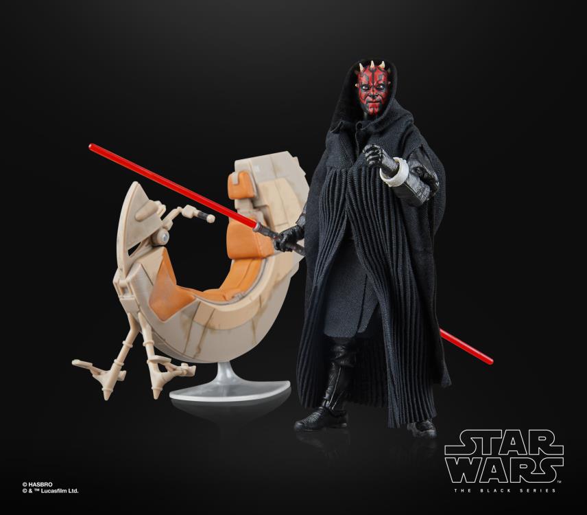 Star Wars: The Black Series Darth Maul & Sith Speeder Exclusive Action Figure & Vehicle Set (The Phantom Menace) Gallery Image 7