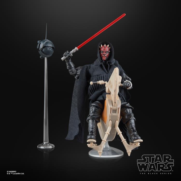 Star Wars: The Black Series Darth Maul & Sith Speeder Exclusive Action Figure & Vehicle Set (The Phantom Menace) Gallery Image 8