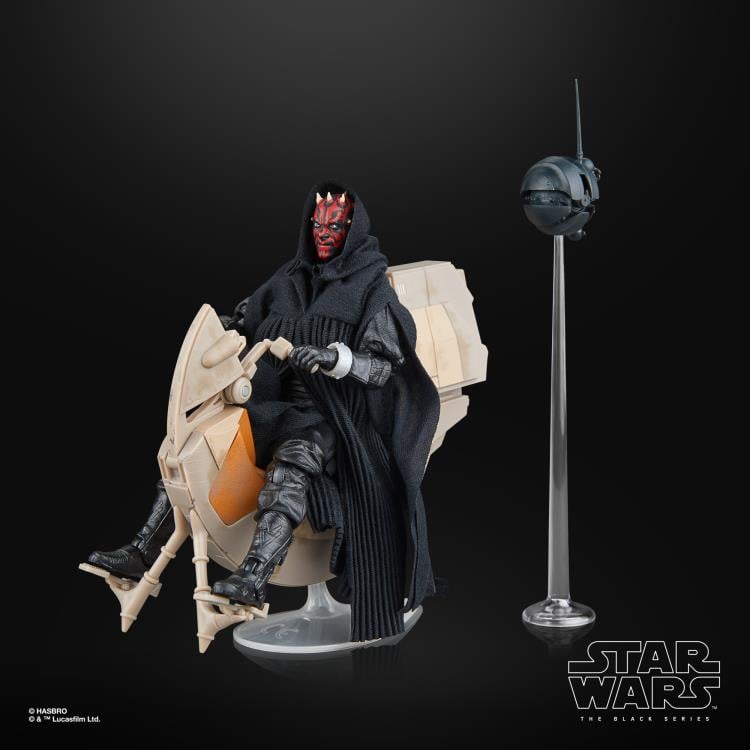 Star Wars: The Black Series Darth Maul & Sith Speeder Exclusive Action Figure & Vehicle Set (The Phantom Menace) Gallery Image 3